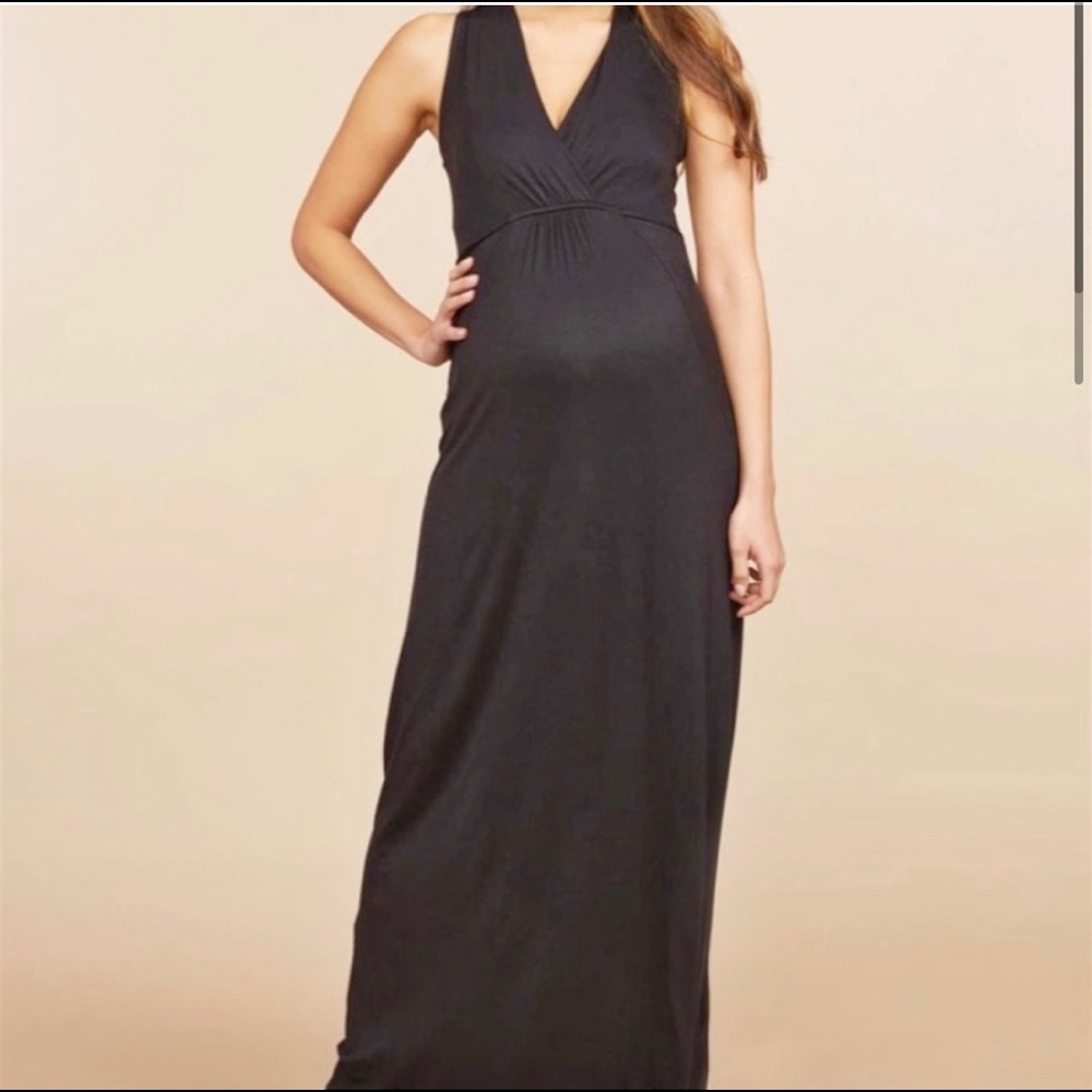 NWT Motherhood Maternity Maxi Dress Size L - Picture 2 of 11